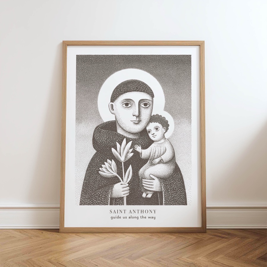 Saint Anthony Lost Things Print